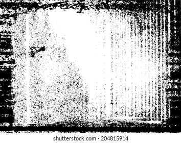 Grunge frame. vector illustration.