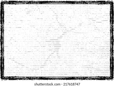 Grunge frame. Vector illustration.