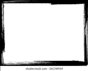 Grunge Frame. Vector Illustration. 