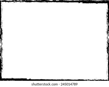 Grunge Frame. Vector Illustration.