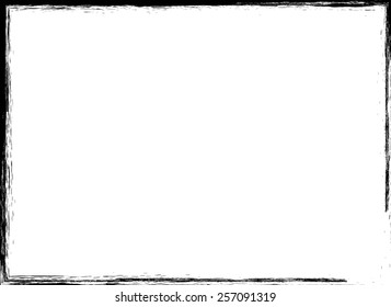 Grunge Frame. Vector Illustration. 