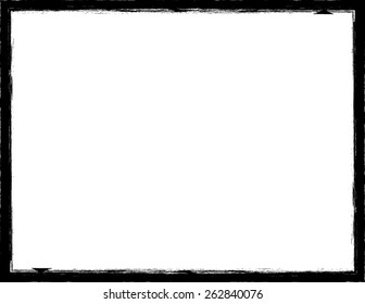 Grunge Frame. Vector Illustration.
