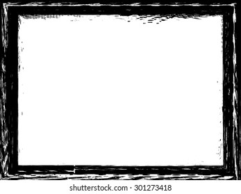 Grunge Frame. Vector Illustration. 