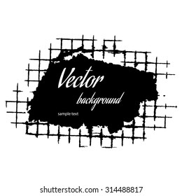 Grunge frame vector illustration