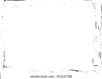 Grunge frame, vector illustration