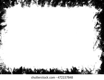 Grunge frame, vector illustration