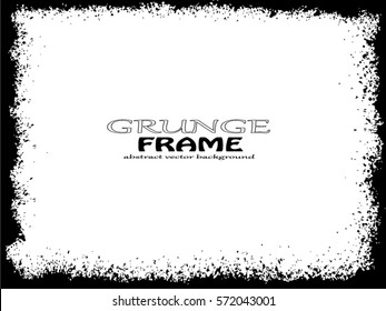 Grunge Frame. Vector Illustration. 
