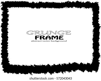 Grunge Frame. Vector Illustration. 
