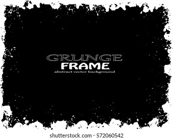 Grunge Frame. Vector Illustration. 
