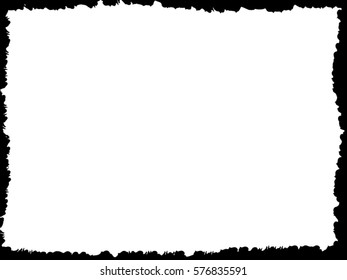 Grunge Frame. Vector Illustration.