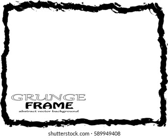 Grunge Frame. Vector Illustration.