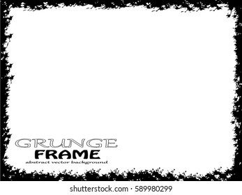 Grunge Frame. Vector Illustration.