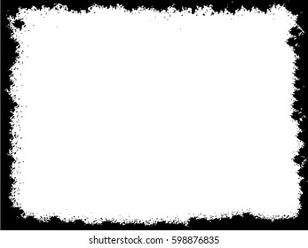 Grunge Frame. Vector Illustration.