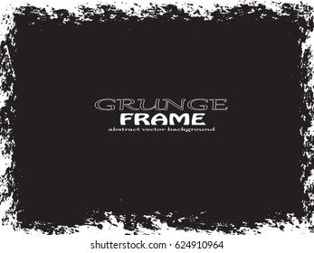 Grunge Frame. Vector Illustration.