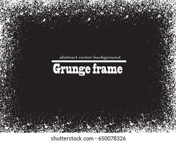 Grunge Frame. Vector Illustration.