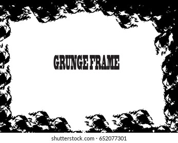 Grunge Frame. Vector Illustration