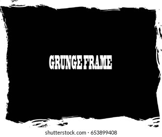 Grunge Frame. Vector Illustration.