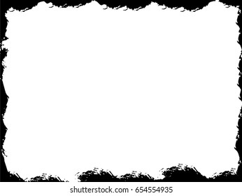 Grunge Frame. Vector Illustration.