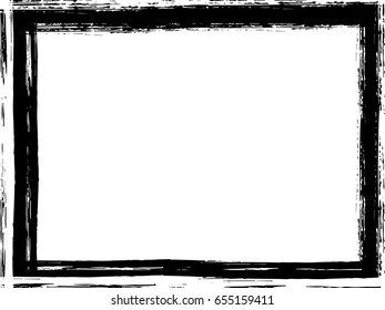Grunge Frame. Vector Illustration.
