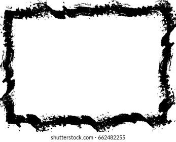 Grunge Frame. Vector Illustration.