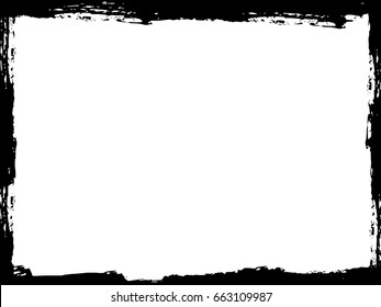 Grunge Frame. Vector Illustration.