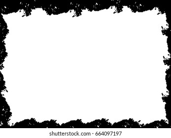 Grunge Frame. Vector Illustration.