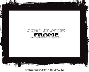 Grunge Frame. Vector Illustration.