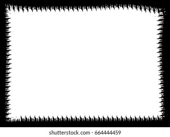 Grunge Frame. Vector Illustration.
