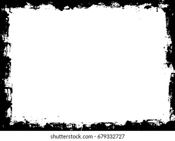 Grunge Frame. Vector Illustration.