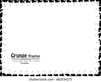 Grunge Frame. Vector Illustration.
