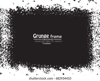 Grunge Frame. Vector Illustration.