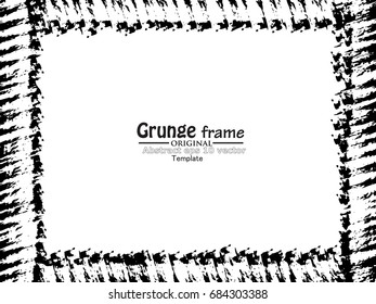 Grunge Frame. Vector Illustration.
