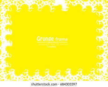 Grunge Frame. Vector Illustration.
