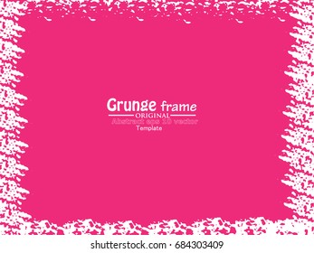 Grunge Frame. Vector Illustration.
