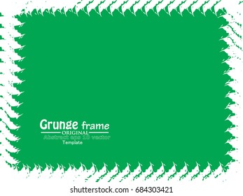 Grunge Frame. Vector Illustration.
