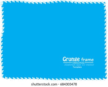 Grunge Frame. Vector Illustration.
