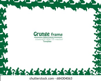Grunge Frame. Vector Illustration.
