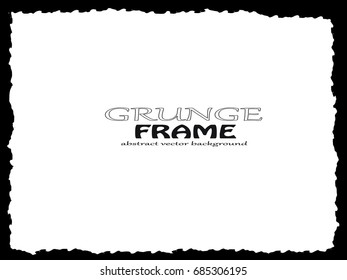 Grunge Frame. Vector Illustration