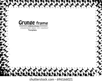 Grunge Frame. Vector Illustration.
