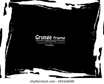 Grunge Frame. Vector Illustration.
