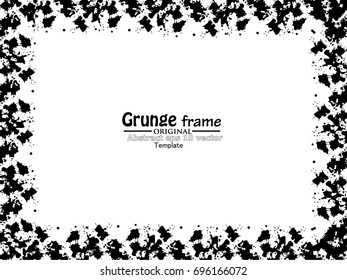 Grunge Frame. Vector Illustration.
