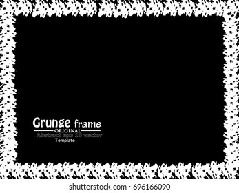 Grunge Frame. Vector Illustration.
