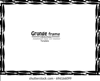 Grunge Frame. Vector Illustration.
