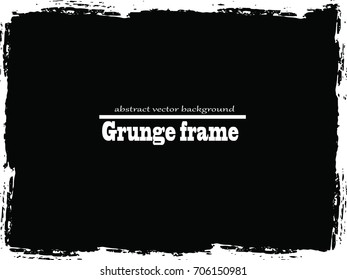 Grunge Frame. Vector Illustration.