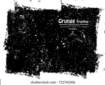 Grunge Frame. Vector Illustration.
