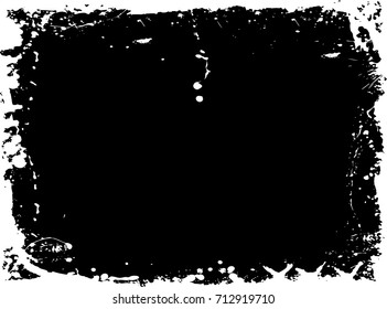 Grunge Frame. Vector Illustration.