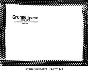 Grunge Frame. Vector Illustration.
