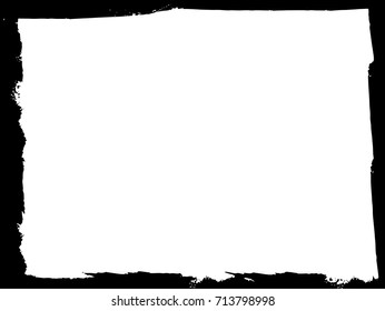 Grunge Frame. Vector Illustration.