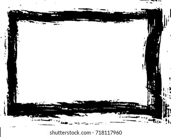 Grunge Frame. Vector Illustration.