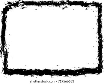 Grunge Frame. Vector Illustration.